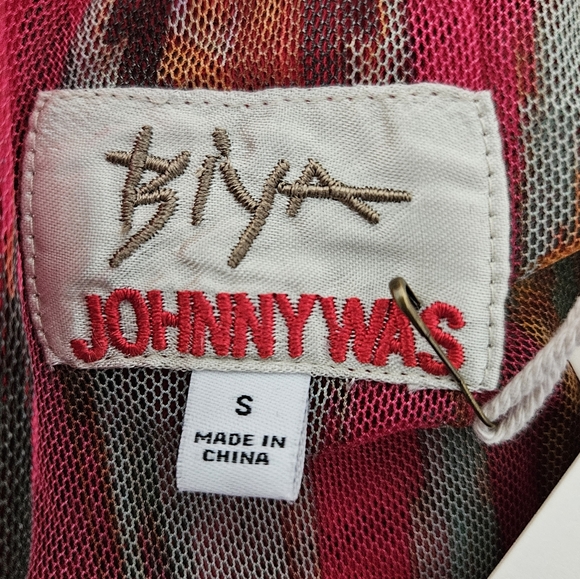 Johnny Was NWT Peasant Ruffle Blouse - Picture 10 of 11